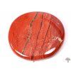 Red jasper 40 - 45 mm flat stone #96