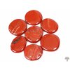 Hmatka Jaspis červený 40 - 45 mm placička #96