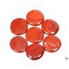 Red jasper 45 - 50 mm flat stone #97