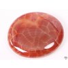 Hmatka Achát ohnivý 40 - 45 mm placička #99
