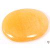 Palm stone Yellow calcite 45 - 50 mm disc #103