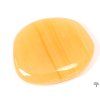 Palm stone Yellow calcite 45 - 50 mm disc #103