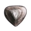 Srdce obsidián stříbrný 43g konkrétní #32
