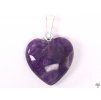 Amethyst stone pendant size 15mm #52