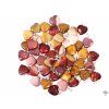 Mookaite stone heart pendant, size 15 mm #57