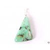 Chrysoprase stone pendant, size S - #58