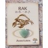 Kámen podle znamení - RAK - tvar srdce