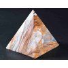 Aragonit pyramida 10 x 10 cm - TOP kvalita #48 - leštěná aragonitová pyramida