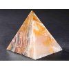 Aragonit pyramida 10 x 10 cm - TOP kvalita #52 - leštěná aragonitová pyramida
