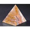 Aragonit pyramida 10 x 10 cm - TOP kvalita #52 - leštěná aragonitová pyramida