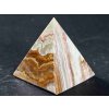 Piramida aragonitowa 6,2 x 6,2 cm - najwyższa jakość #71 - polerowana piramida aragonitowa