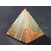 Aragonit pyramida 6,2 x 6,2 cm - TOP kvalita #73 - leštěná aragonitová pyramida