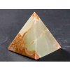 Aragonit pyramida 6,2 x 6,2 cm - TOP kvalita #73 - leštěná aragonitová pyramida