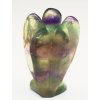 Anioł Fluoryt 50x35 mm - Anioł z naturalnego kamienia #223
