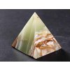 Piramida aragonitowa 6,2 x 6,2 cm - najwyższa jakość #78 - polerowana piramida aragonitowa