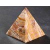 Aragonit pyramida 6,2 x 6,2 cm - TOP kvalita #81 - leštěná aragonitová pyramida