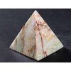 Aragonit pyramida 6,2 x 6,2 cm - TOP kvalita #82 - leštěná aragonitová pyramida