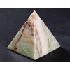 Aragonit pyramida 6,2 x 6,2 cm - TOP kvalita #82 - leštěná aragonitová pyramida