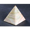 Aragonit pyramida 5 x 5 cm - TOP kvalita #87 - leštěná aragonitová pyramida