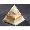 Piramida aragonitowa 5 x 5 cm - TOP jakość #89 - polerowana piramida aragonitowa