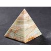 Aragonit pyramida 5 x 5 cm - TOP kvalita #92 - leštěná aragonitová pyramida