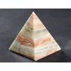 Aragonit pyramida 5 x 5 cm - TOP kvalita #92 - leštěná aragonitová pyramida