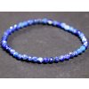 Náramek Lapis Lazuli - 4 mm fazetovaný #257 - z přírodních kamenů