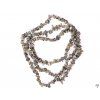 Long chipped necklace - Labradorite - tumbled #43 - made from natural stones