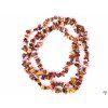 Long chipped necklace - Mookaite - tumbled #50 - made from natural stones