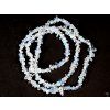 Long chopped necklace - Opalite - tumbled #58
