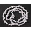 Long chopped necklace - Magnesite - tumbled #59 - made from natural stones