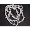 Long chipped necklace - Crystal - tumbled #60 - made from natural stones