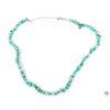 Chipped necklace - Amazonite - polished - #62
