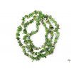 Long chipped necklace - Jade - tumbled #86 - made from natural stones