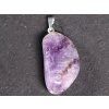Amethyst stone pendant size M #81