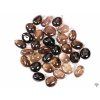 Smoky quartz stone pendant, size M - #84