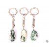Keychain stone Tree agate #305 - key pendant