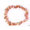 Bransoletka z ciętego rodochrozytu - tromlovaná - 332