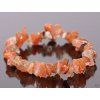 Bracciale chips corniola burattata - 337