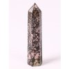 Obelisk Rodochrozit špice 77g - 7,5 cm #184