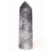 Obelisk Křišťál s turmalínem špice 59g - 7 cm #211