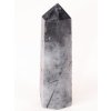 Obelisk kryształ z turmalinem, szpic 59 g – 7 cm #211