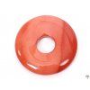 Mookaite stone donut pendant, size 3 cm - #101