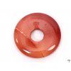 Mookaite stone donut pendant, size 3 cm - #101