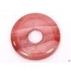 Mookaite stone donut pendant, size 3 cm - #101