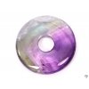 Přívěsek Donut z kamene Ametyst vel. 3 cm - #102