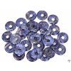 Sodalite Stone Donut Pendant, size 3 cm - #106