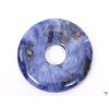 Sodalite Stone Donut Pendant, size 3 cm - #106
