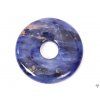 Sodalite Stone Donut Pendant, size 3 cm - #106