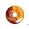 Mookaite stone donut pendant, size 3 cm - #108